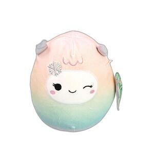 Squishmallow 7.5" YARA Yeti Snowflake Bigfoot Plush with Tags #1382 NEW